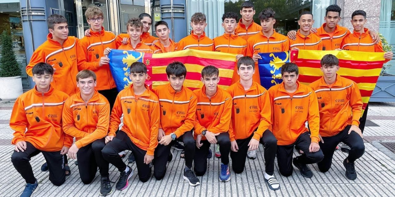 El dianense David Barrera, tercero con la valenciana en el Campeonato de España de Autonomías Sub 16
