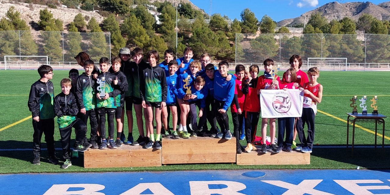 El equipo masculino Sub 14 del Baleària Diànium se proclama campeón provincial y el femenino queda tercero 