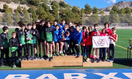 El equipo masculino Sub 14 del Baleària Diànium se proclama campeón provincial y el femenino queda tercero 