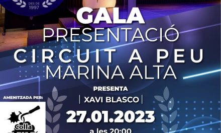 La presentación del Circuit a Peu Marina Alta será el viernes en l’Espai Androna de Baleària Port 