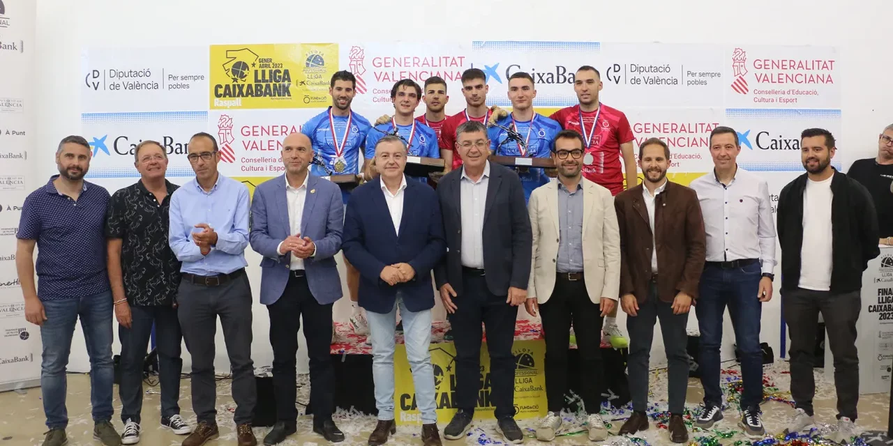 Xàbia es subcampeón de la Lliga Caixabank al perder la final con Llosa de Ranes