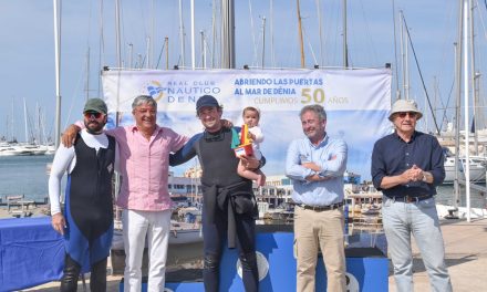 Los dianenses Santiago y Luis Bertó son campeones de Hobie 18 en la Copa de España de Catamaranes 