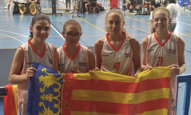 La dianense María Bordes es novena con la Valenciana en el Campeonato de España 3×3 Infantil 