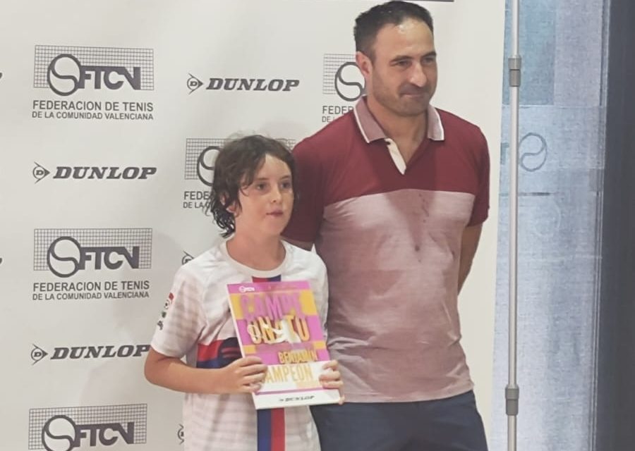 El dianense Pol Álvarez se proclama campeón benjamín de la Comunitat Valenciana 