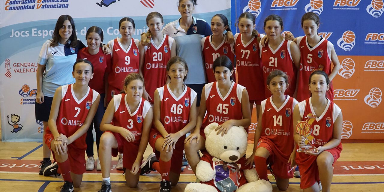 Les infantils del CD Paidos Dénia són campiones de la Lliga Valenciana en guanyar al Adesavi