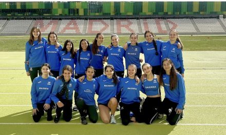 El equipo femenino Sub 16 del Diànium mejora tres puestos en el Campeonato de España B 