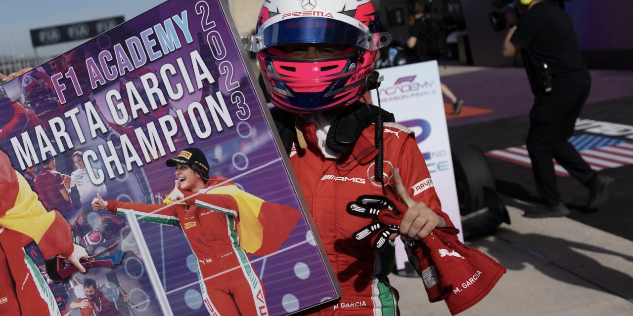 La dianense Marta García se proclama campeona de la F1 Academy en Austin 