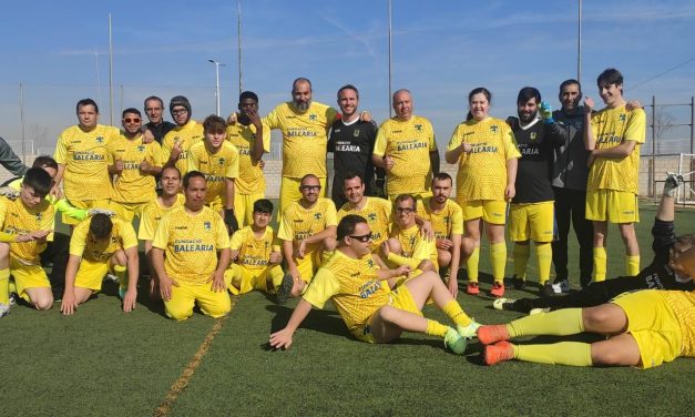 Los dos equipos EDI del FB Dénia Baleària son líderes de sus categorías de la Liga Inclusiva