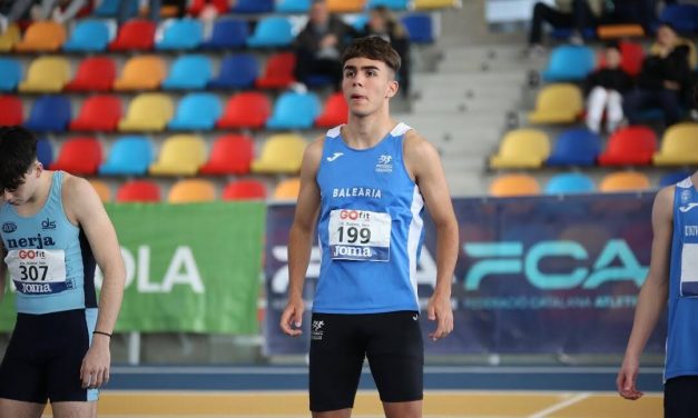 El denier Daniel Barrera, semifinalista al Campionat d’España Sub 18 en 60 metres llisos