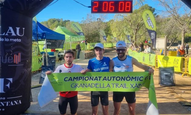 Francisco Vicente Maciá i María Fuentes es proclamen campions autonòmics a La Granadella Trail