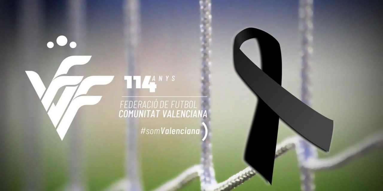 La Federació Valenciana suspén tots els partits de futbol i futbol sala d’este cap de setmana