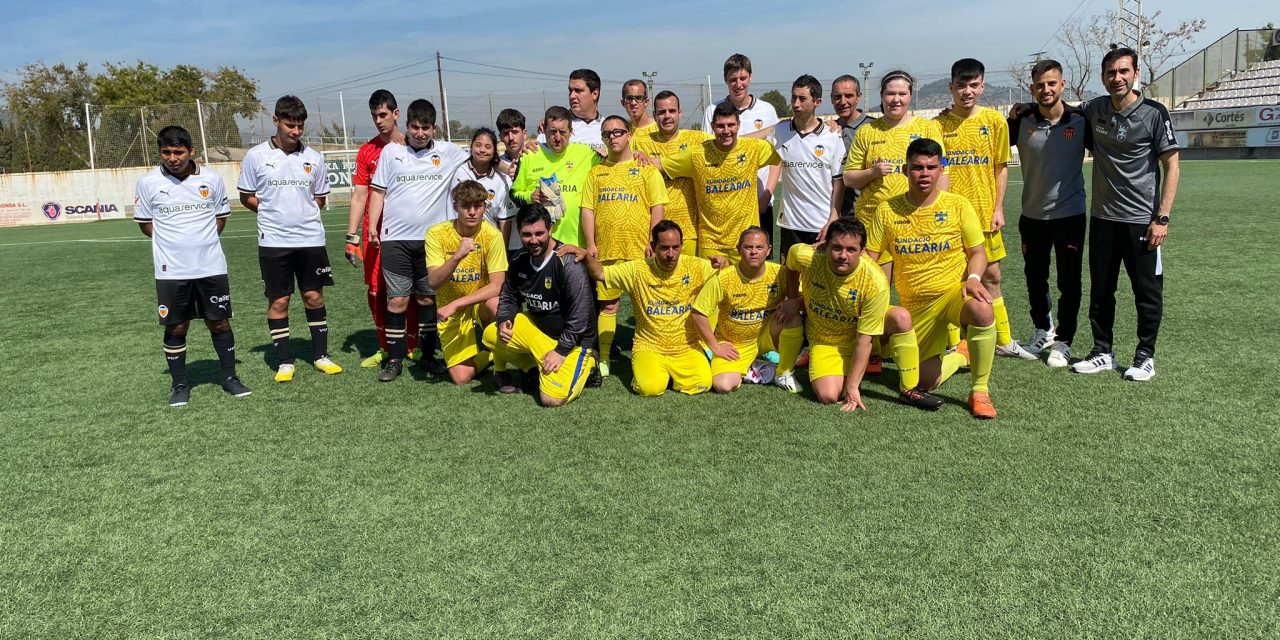 Los dos equipos EDI del FB Dénia Baleària hacen pleno en Onda y siguen líderes de la Liga Inclusiva