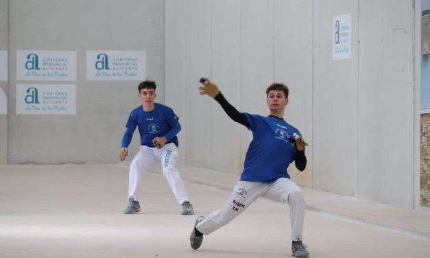Siete escuelas de la comarca juegan las finales provinciales de galotxa de los JECV en El Verger