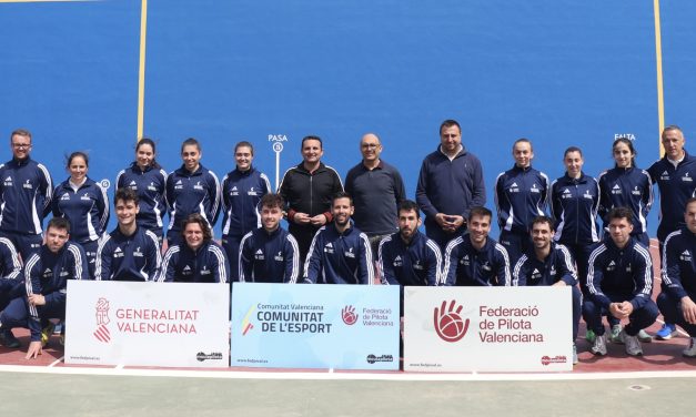 La Selección Valenciana participa en Portugal en el Campeonato de Europa de Pelota a Mano 