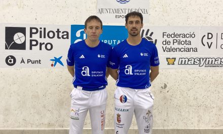 Héctor y Giner ganan una partida espectacular y estarán en Pedreguer en la final de la Copa Diputación
